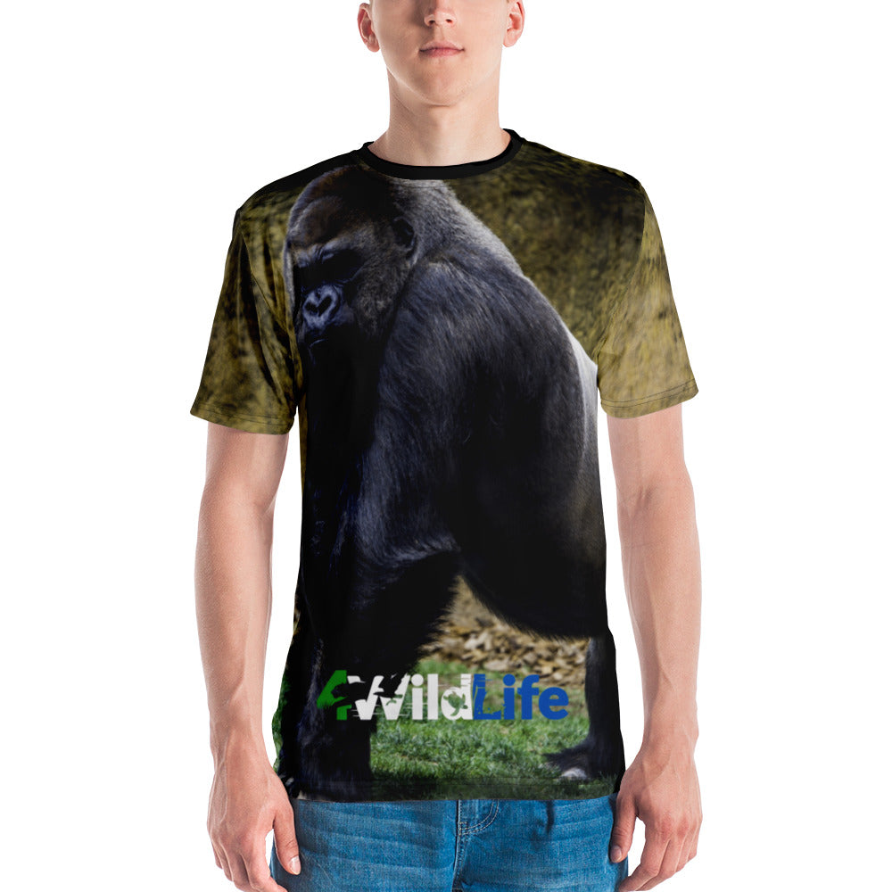 Fiasko taktik pin 4Wildlife Silverback Gorilla Men's T-shirt – 4WL