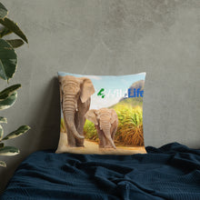 Load image into Gallery viewer, 4Wildlife Elephant Basic Pillow