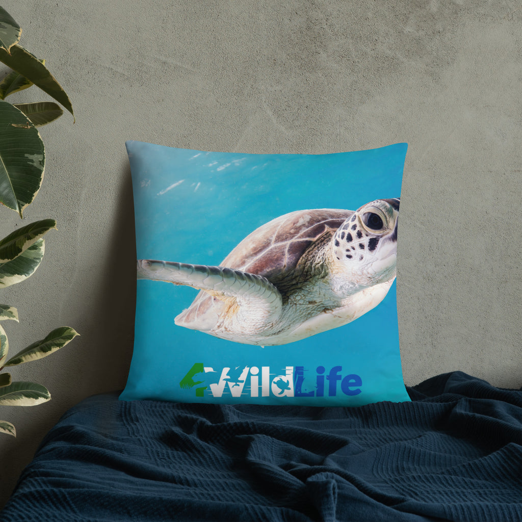 4Wildlife Sea Turtle Basic Pillow