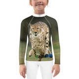 4Wildlife Cheetah Kids Rash Guard