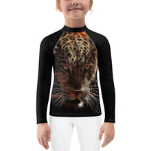 Load image into Gallery viewer, 4WildLife Jaguar Kids Rash Guard