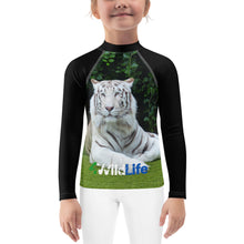 Load image into Gallery viewer, 4Wildlife White Tiger Rash Guard