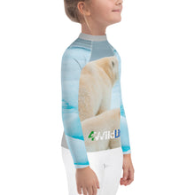 Load image into Gallery viewer, 4Wildlife Polar Bear Kids Rash Guard
