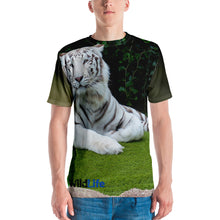 Load image into Gallery viewer, 4Wildlife White Tiger Men&#39;s T-shirt