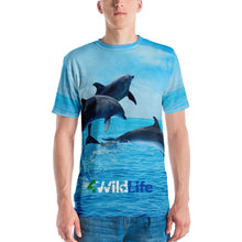 Load image into Gallery viewer, 4Wildlife Dolphins Men&#39;s T-shirt