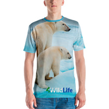Load image into Gallery viewer, 4Wildlife Polar Bear Men&#39;s T-Shirt