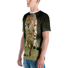 Load image into Gallery viewer, 4Wildlife Cheetah Men&#39;s T-Shirt