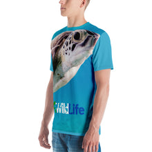 Load image into Gallery viewer, 4Wildlife Sea Turtle All-Over Print Men&#39;s Crew Neck T-Shirt