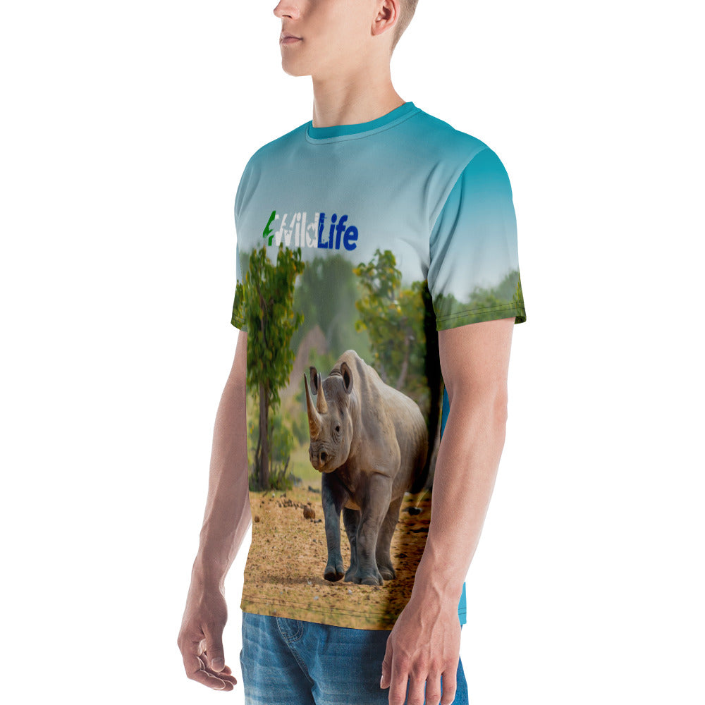 4Wildlife Black Rhino Men's T-Shirt