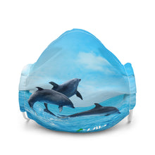 Load image into Gallery viewer, 4WildLife Dolphins Premium Face Mask