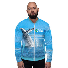 Load image into Gallery viewer, 4Wildlife Whale Unisex Bomber Jacket
