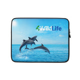 4WildLife Dolphins Laptop Sleeve