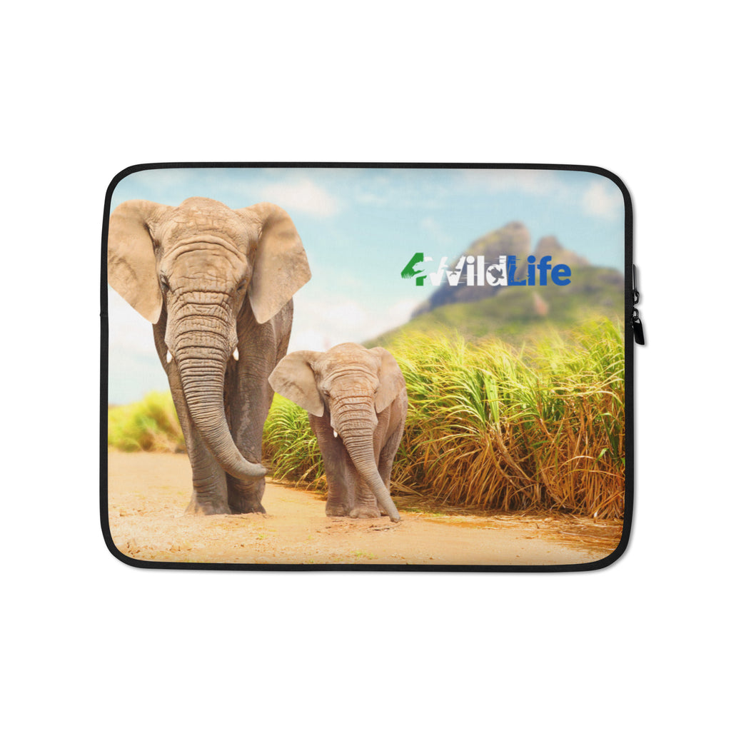 4Wildlife Elephant Laptop Sleeve