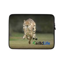 Load image into Gallery viewer, 4Wildlife Cheetah Laptop Sleeve