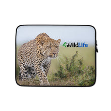 Load image into Gallery viewer, 4Wildlife Leopard Laptop Sleeve