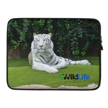 Load image into Gallery viewer, 4Wildlife White Tiger Laptop Sleeve