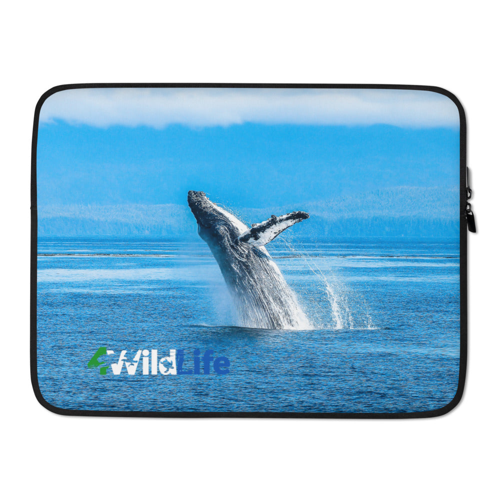 4WildLife Whale Laptop Sleeve
