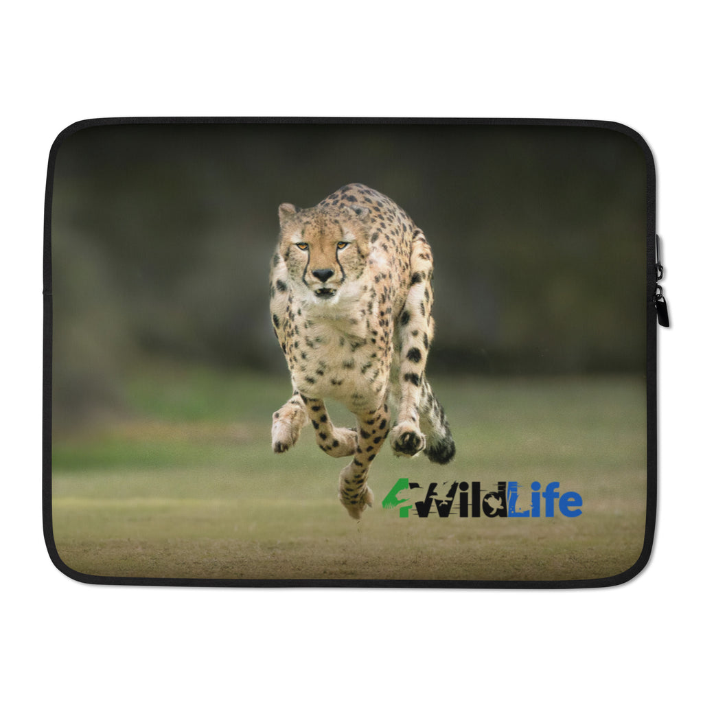 4Wildlife Cheetah Laptop Sleeve