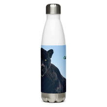 Load image into Gallery viewer, 4Wildlife Black Panther Stainless Steel Water Bottle