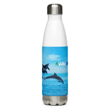 Load image into Gallery viewer, 4WildLife Dolphins Stainless Steel Water Bottle