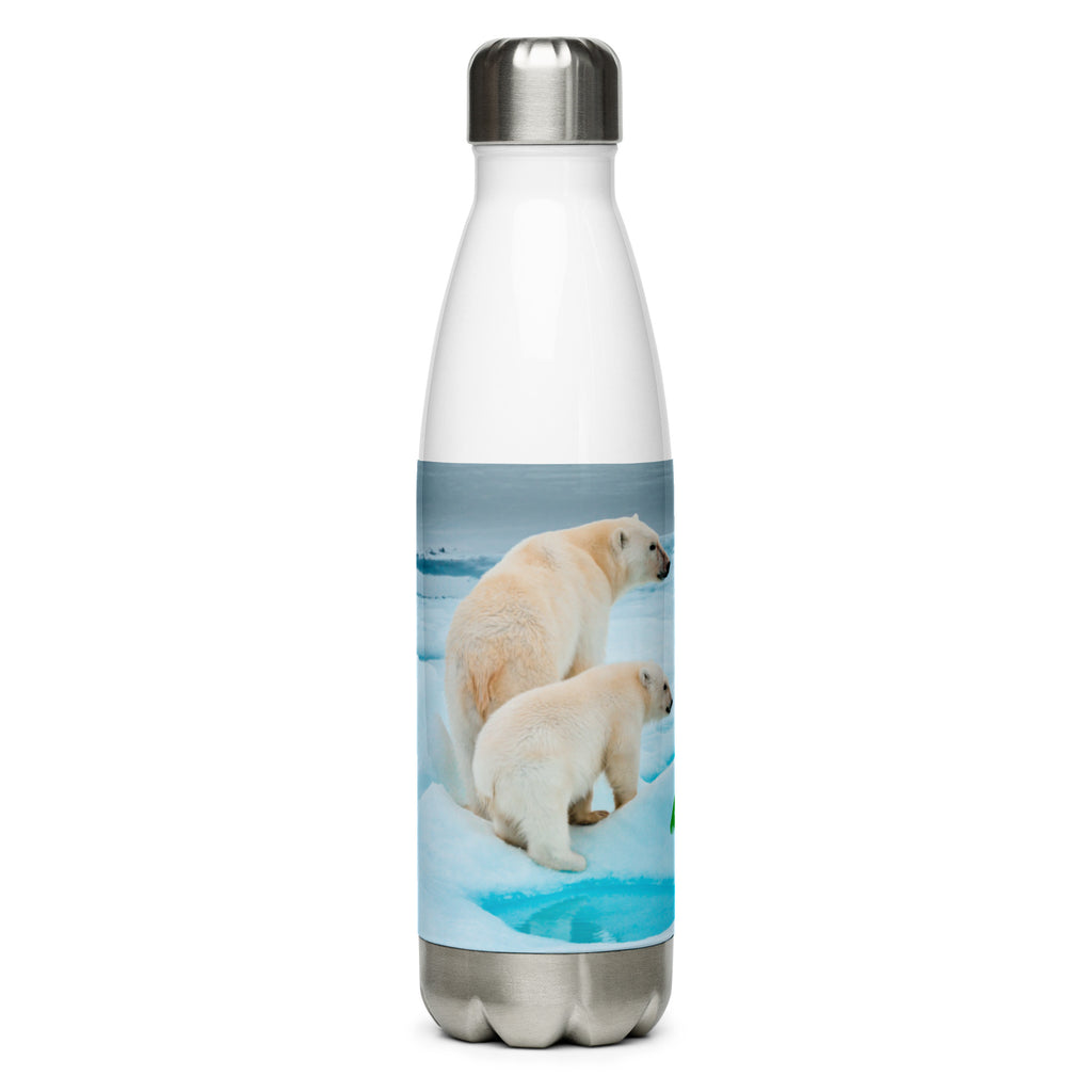 4Wildlife Polar Bear Stainless Steel Water Bottle