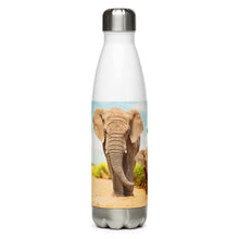 Load image into Gallery viewer, 4Wildlife Elephant Stainless Steel Water Bottle