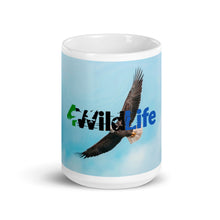 Load image into Gallery viewer, 4WildLife Eagle White Glossy Mug